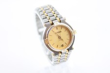 Gucci 9000L Two Tone Watch Quartz Working