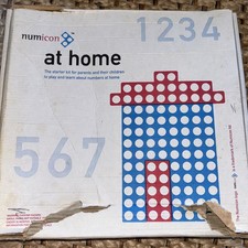 Numicon Starter, Baseboard 28 Shapes 38 pegs Bag Lace 5 Activity Cards Maths