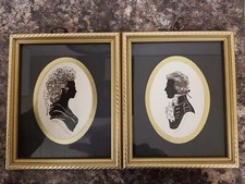 Enid Elliott Linder - Rupert and Helena;  A Love Story in Two Silhouettes