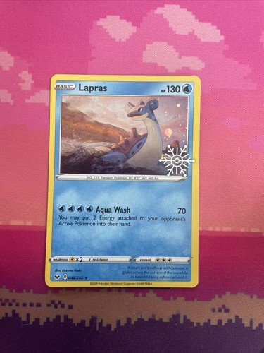 Pokemon card lapras advent - pokemon,