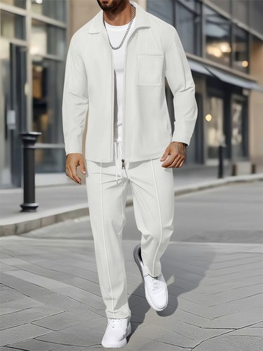 Mens sweatsuits piece sport - 2,