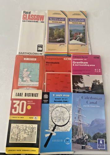 Vintage ordnance survey - vintage,