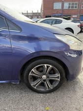 Peugeot 208 Wing Drivers Offside Front Virtual Blue KUC 3 & 5 Door 2012-19 KY62