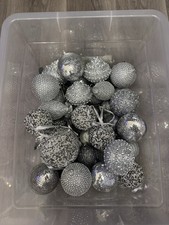 50 Assorted Christmas Tree Baubles