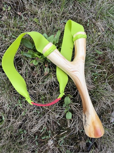 Hand carved yew gamekeeper - hand,