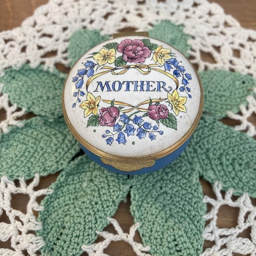 Crummles enamel mother box - enamel, box-