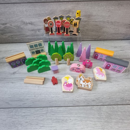 Bigjigs rail wooden fairy town - bigjigs,
