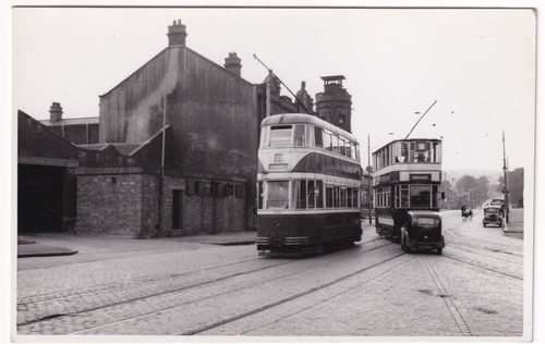 Belfast corporation tram - corporation, no