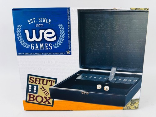 Games shut the box - shut, game
