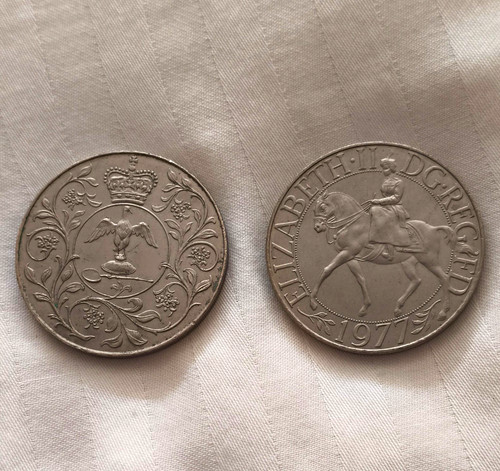 1977 queen elizabeth silver - 1977, ii