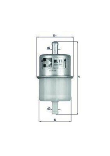 Fuel filter mahle fits - fuel,