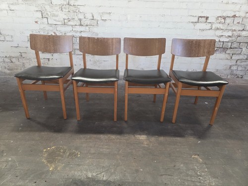 Set teak mid century - 4,