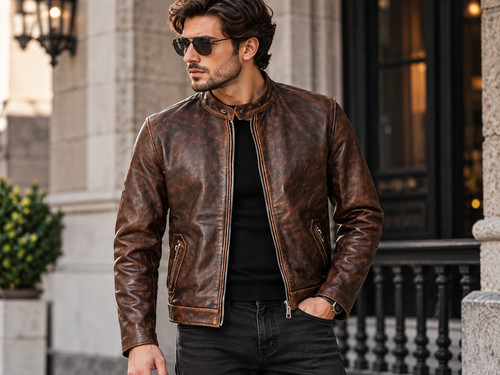 Men distressed brown - men’s,