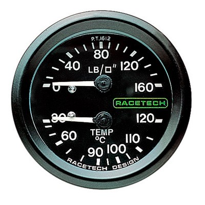 Racetech oil pressure water - racetech,