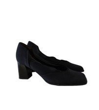 GABOR black court shoes size