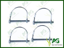 Shaft Locking Lynch Pins 6 X 50 MM For Trailer Horse Box 4 Pcs