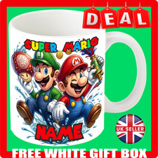 Personalised Super Mario Mug