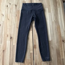 Lululemon Wunder Train High-Rise 25” Leggings In Embossed Black Size US6/UK10