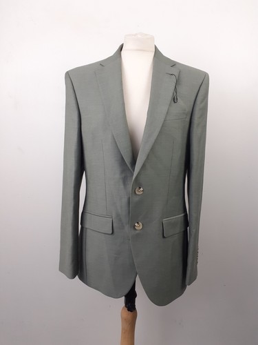 Men blazer sage green - men's,