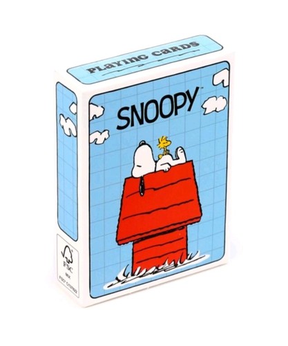 Snoopy playing cards official - snoopy,