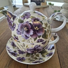 Maxwell Williams Cream Pansy