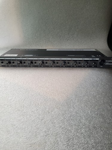 Phonic 801 rack - mountable, 8