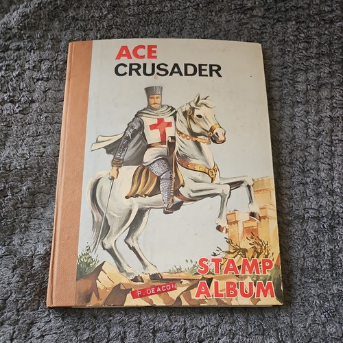 Old stamp album ace crusader - ace,