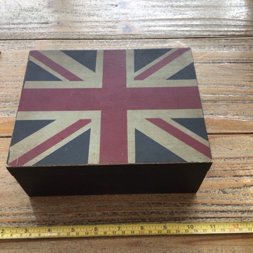 Vintage union jack trinket - vintage,