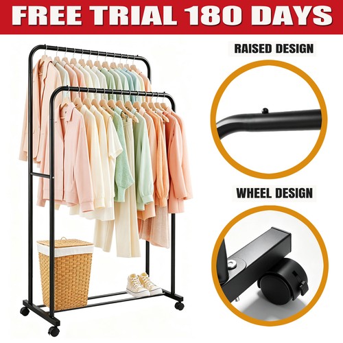 Clothes rails for - rails, bedroom