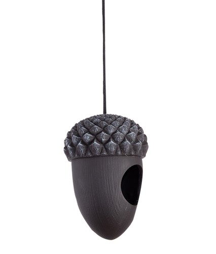 Acorn shape rubber hanging - rubber,