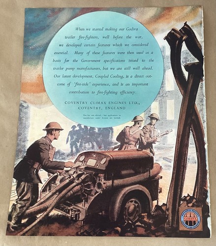 Coventry climax engines ltd - engines, ad