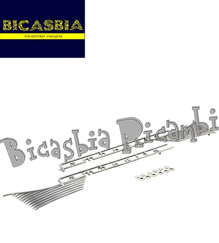 11898 lambretta plate kit - plate,