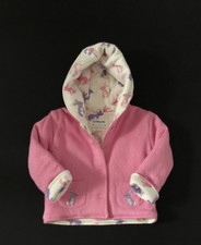 Baby Girls Jo Jo Maman Bebe Pink Jacket/Coat 3/6 Months