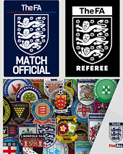 Referee Badge - The FA and County FA's - Iron On Yourself - Bestseller (1K+Sold)