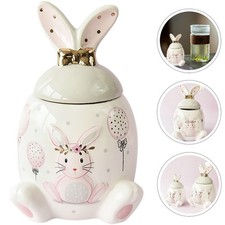  Ceramic Jar Rabbit Storage