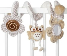 Spiral Owl Toy for Cot / Car Seat / Pushchair