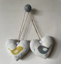 Pair of Hanging Hearts in