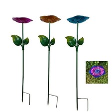 Metal Flower Bird Bath Free
