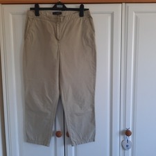Cotton cropped trousers - &,