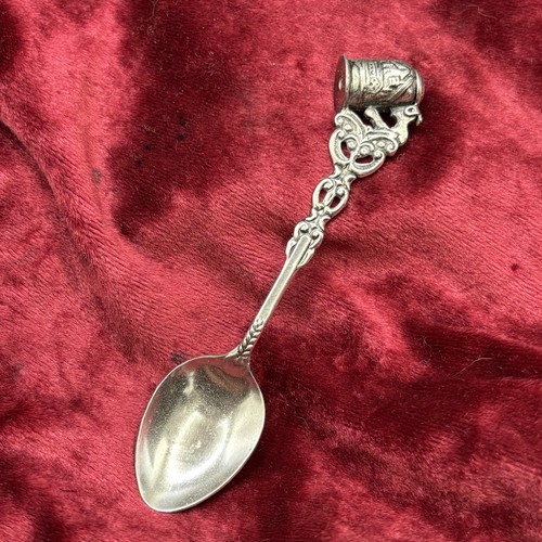 Bier stein tea spoon silver - bier,
