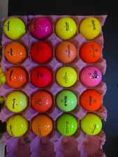Coloured Golf Balls Mixed Pack