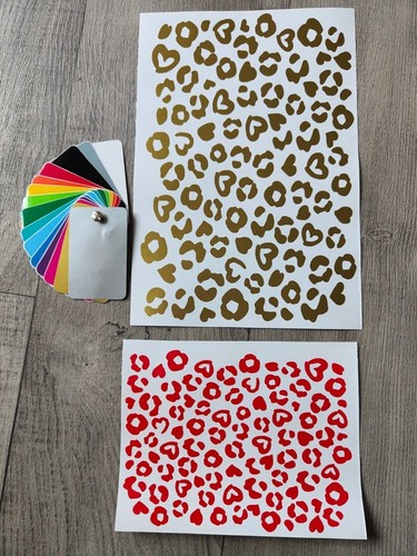 Leopard heart print - leopard,