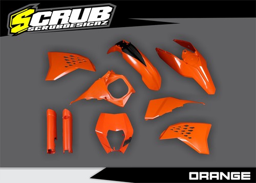 Plastics ktm exc excf 2008 - plastics,