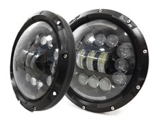 2x LED Headlight Angel Eye