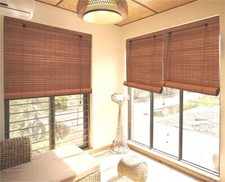 New bamboo roller blind - new,