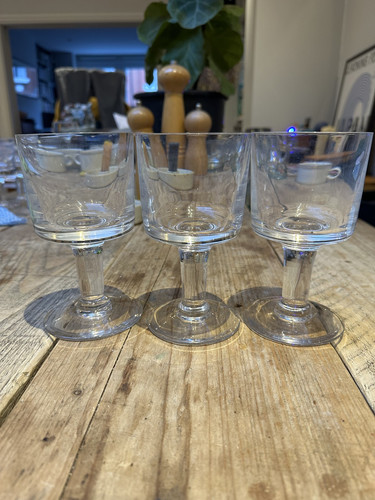 Wonderful unusual hefty glass - hefty,