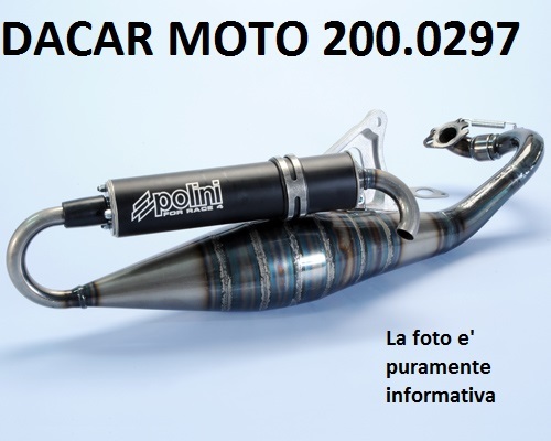 200 0297 polini exhaust - polini,
