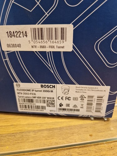 Bosch nte 3503 - bosch, flexidome