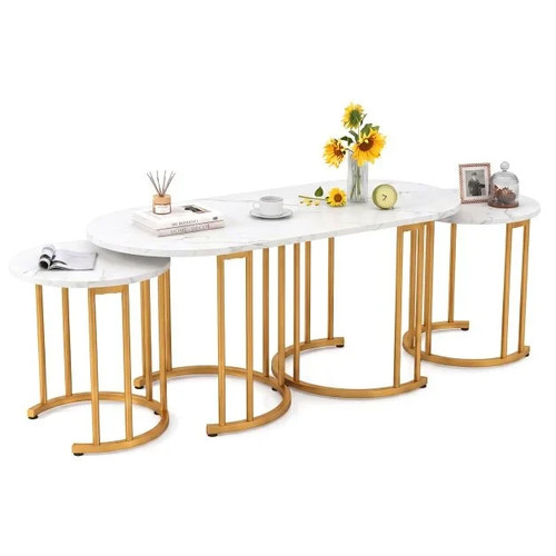 Piece nesting coffee table - nesting,