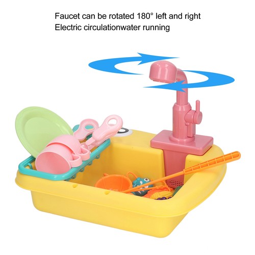 Play kitchen sink toys - in,